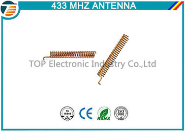 antenna del bottaio della bobina della molla a spirale 433Mhz con il connettore ad angolo retto, tipo interno interno antenna di dbi 2
