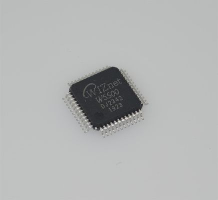 Chip TCP/IP cablato W5500 Interfaccia SPI 10/100Mbps Ethernet Buffer 32KB 3.3V -40°C a +85°C
