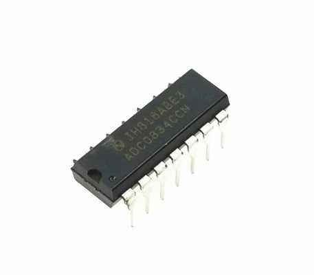 ADC0834CCN ADC a 8 bit, 4 canali di ingresso, alimentazione a 5V, I/O seriale, bassa potenza, da 0°C a +70°C, facile interfaccia MCU, soluzione conveniente