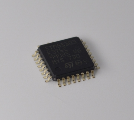 STM8S103K3T6C MCU a 8 bit con 8KB Flash 1KB RAM Velocità 16MHz ADC a 10 bit 4 Timer UART/SPI/I2C Gamma 2.95V-5.5V & Package TSSOP a 20 pin