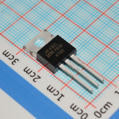 IRF4905LPBF MOSFET a canale P 55V/-74A Ultra-Basso 20mΩ RDS(on) Valutato per Valanga TO-220AB Senza Piombo Alta Efficienza Affidabile per Controllo Alimentazione and Motore