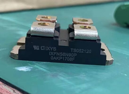 IXFN56N90P 900V 56A N-Channel MOSFET Ultra-Low Rds ((on) 135mΩ HiPerFETTM Polar Technology Fast Body Diode Low Qg High-Speed Switching SOT-227B Pacchetto per UPS e unità