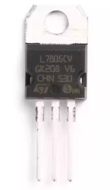 L7805CV-DG Regolatore di tensione lineare 5V 1.5A Protezione da sovraccarico termico e cortocircuito Sicuro Pacchetto TO-220 Ampia gamma di ingresso 7V-35V, ideale per alimentatori e controllo industriale