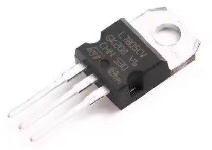L7805CV-DG Regolatore di tensione lineare 5V 1.5A Protezione da sovraccarico termico e cortocircuito Sicuro Pacchetto TO-220 Ampia gamma di ingresso 7V-35V, ideale per alimentatori e controllo industriale