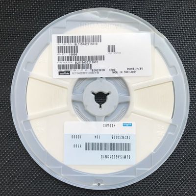 BLM15AG221SN1D 220Ω Perla di ferrite 0402 (1005 Metrico) 1A Corrente nominale Alta impedenza@100MHz, Ampia temperatura -55°C a +125°C AEC-Q200
