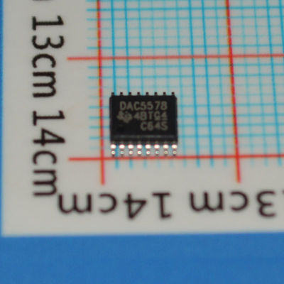 DAC5578SPWR 8-Ch 8-bit DAC I2C Interfaccia 2.7-5.5V, bassa potenza 0.4mA, ±1LSB INL TSSOP-16 -40°C a +105°C