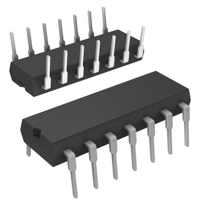 Circuito integrato IR2110PBF, driver high-low da 600V, corrente di picco 2A, logica 10V-20V, tempo di salita 500ns, package/custodia 14-DIP (7,62mm), da -40°C a +125°C