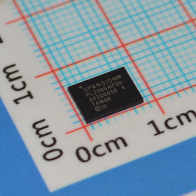 S25FL256SAGNFI010 256Mb (32MB) Serial NOR Flash 104MHz SPI 100K cicli di cancellazione/programmazione Ritenzione dati di 20 anni 2.7-3.6V WSON-8 -40°C a +85°C Grado Automotive