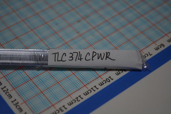 TLC374CPWR Comparatore Quad CMOS 2μs Risposta 2.7-16V Alimentazione 1mV Offset Uscita Push-Pull TSSOP-14 -40°C a +125°C Grado Industriale