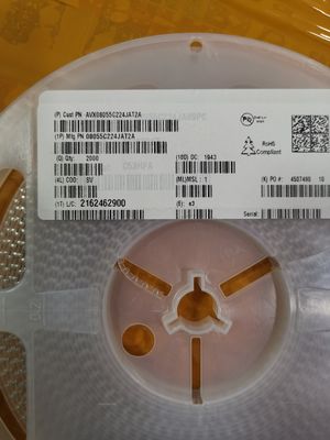 08055C224JAT2A 220nF MLCC 50V, X7R ±5% Tol 0805 -55°C a +125°C Basso ESR