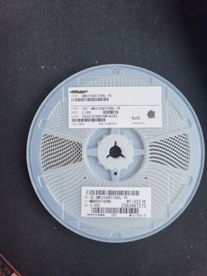 GMK316AB7106KL-TR 10μF 16V MLCC X5R 1206 ±10% Tol Basso ESR -55°C a +85°C AEC-Q200