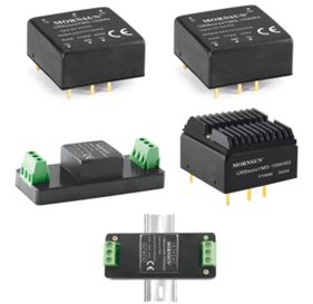 URB4805YMD-10WR3 Convertitore DC-DC 5V 10W 4:1 Ampia Gamma in Ingresso (9-36V) 94% Efficienza SIP-7 -40°C a +85°C