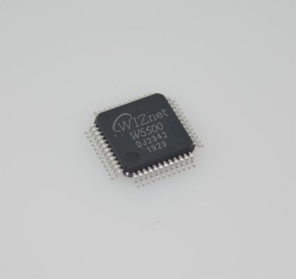 Chip TCP/IP cablato W5500 Interfaccia SPI 10/100Mbps Ethernet Buffer 32KB 3.3V -40°C a +85°C