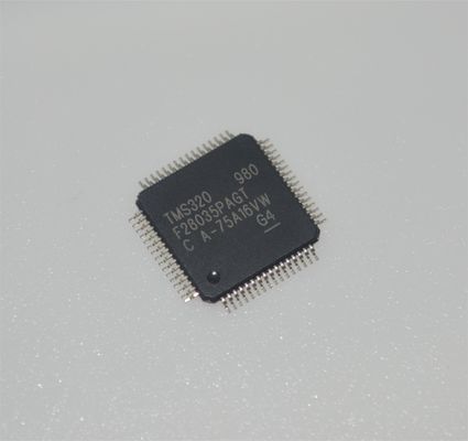 TMS320F28035PAGT 60MHz C2000 MCU 128KB Flash 12-bit ADC 16 PWM TQFP-64 -40°C a +105°C