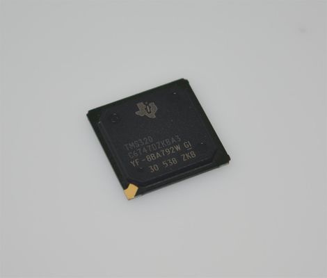 TMS320C6747DZKBA3 456MHz DSP Dual-Core 3648MBPS 32KB Cache L1 256KB RAM BGA-256 -40°C a +100°C DSP Industriale