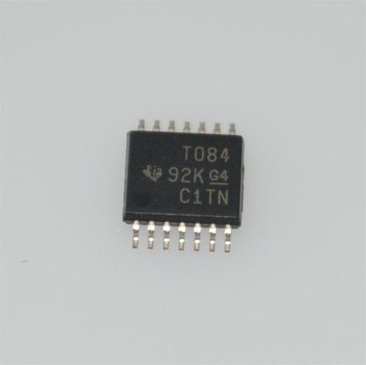 TL084CPWR Quad Low-Noise JFET Op Amp 4MHz Larghezza di banda 13V/μs Tasso Slew ±18V Fornitura 3pA Bias di ingresso TSSOP-14 -40°C a +105°C
