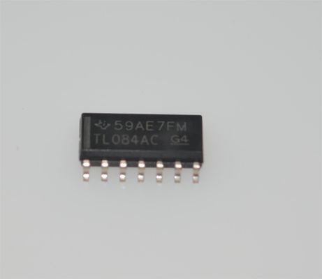 TL084ACDR Quad Precision JFET Op Amp 4MHz BW 13V/μs Slew Rate ± 18V Fornitura 3pA Bias di ingresso SOIC-14 -40°C a +125°C
