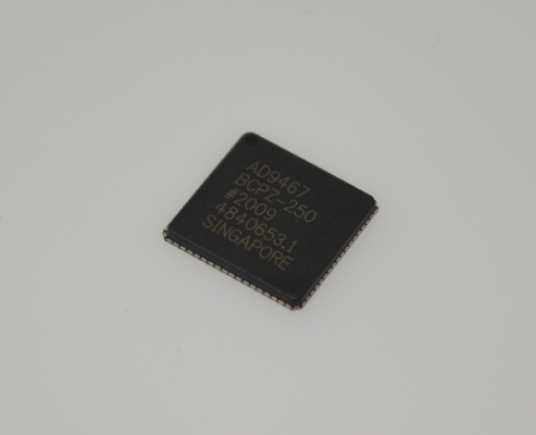 AD9467BCPZ-250 ADC a 16 bit a 250MSPS, 80dB SNR, alimentazione a 1.8V, uscite LVDS, LFCSP-64, da -40°C a +85°C, grado industriale