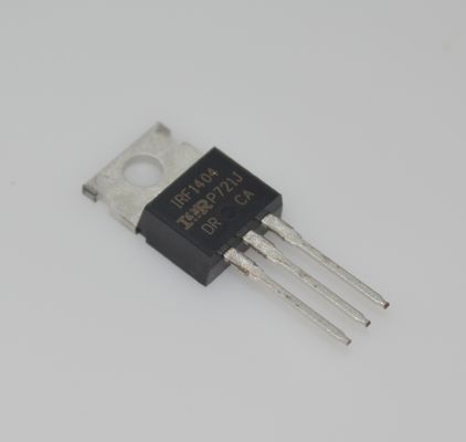 IRF1404PBF 40V 162A N-Channel MOSFET con RDS ultra-basso 1.7mΩ ((on) TO-220 Package 100% Avalanche Tested Fast Switching High Power Density and Industrial-Grade Reliability