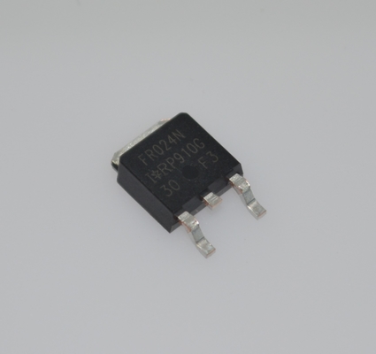 IRFR024NTRPBF MOSFET a canale N da 55V 24A con RDS(on) ultra-basso di 0,028Ω, velocità di commutazione rapida, testato al 100% in valanga, package DPAK compatto, senza piombo e conforme a RoHS