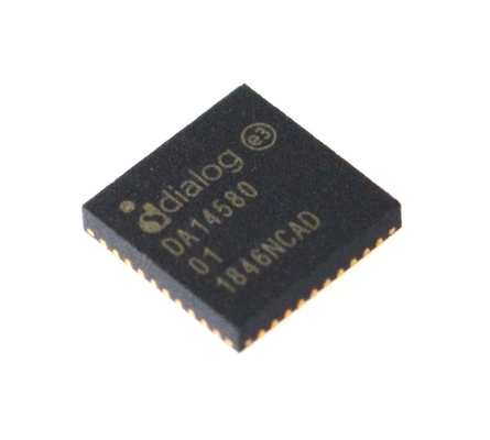 DA14580-01AT2 SoC Bluetooth 5.0 con consumo energetico ultra-basso, dimensioni 2.5x2.5mm, ARM Cortex-M0, lunga durata della batteria, sicurezza, multi-protocollo e design IoT conveniente