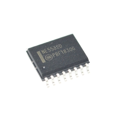 NE5532DR2G Amplificatore Operazionale Doppio ad Alte Prestazioni Basso Rumore (5nV/√Hz) Ampia Larghezza di Banda (10MHz) Alta Velocità di Variazione (9V/µs) Alimentazione da ±2V a ±20V SOIC-8 Audio e Audio Professionale Ideale