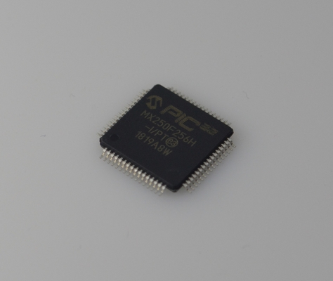 PIC32MX250F256H-I/PT MCU a 32 bit ad alte prestazioni con 256KB Flash 64KB RAM Velocità 50MHz USB OTG Basso consumo e periferiche robuste per progetti embedded