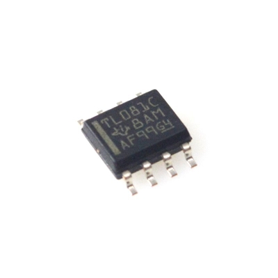 TL081CDR Amplificatore Operazionale ad Alta Velocità con Ingresso JFET, Banda 3MHz, Velocità di Slew 13V/µs, Basso Rumore, Ampia Alimentazione ±18V, Ingresso ad Alta Impedenza e Intervallo di Temperatura Industriale per Circuiti Analogici di Precisione