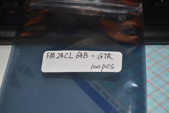 FM24CL64B-GTR 64Kb F-RAM I2C con 100 trilioni di cicli di scrittura, tempo di accesso 150ns, velocità 1MHz, funzionamento 2.7-3.6V, temperatura industriale e TSSOP a 8 pin