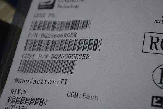 BQ25606RGER IC caricabatterie rapido da 3A con ingresso 3.9V-14V, controllo I2C, protezione da sovratensione (OVP) a 30V, percorso di alimentazione NVDC, QFN 3mm×3mm, efficienza del 92%, MOSFET integrati e regolazione termica