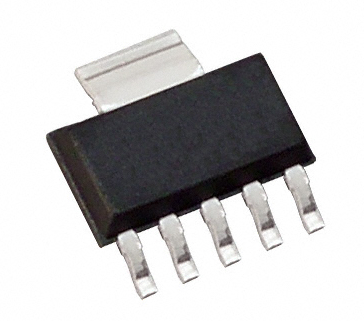 TPS73733DCQ 3,3 V 1 A LDO a bassissimo rumore (30μVRMS) con PSRR elevato (75 dB) 1% di precisione, bassa caduta di tensione (310 mV), pin di abilitazione stabile con ceramica da 1μF, protezione da corrente/termica in contenitore TO-263