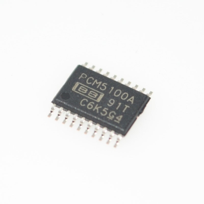 PCM5100APWR Advanced 32-bit 384kHz Stereo DAC 112dB SNR, <0,001% THD+N Integrated LP Filter 2VRMS Output Low Jitter Single Supply (2.7-5.5V) Piccolo TSSOP-16 per audio Hi-Fi portatile