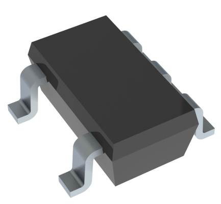 SN74CBTLV1G125DBVR Interruttore bus a 1 canale a bassa tensione <5Ω Resistenza allo stato attivo Funzionamento 3,3 V/2,5 V Traslazione di livello 0-5 V Ultra-bassa potenza Velocità 10 ns Pacchetto SOT-23-5 Abilita l'inserimento a caldo