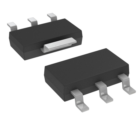 TLV1117LV33DCYR 800mA LDO 3.3V Fissato Output 1% Precisione Basso Voltaggio di abbandono Sovracorrente e protezione termica -40°C a 125°C Stabile con condensatori ceramici SOT-223 Pacchetto