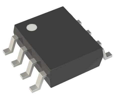Optoaccoppiatore ultra compatto HCPL-0631-500E ad alto CMR, 3.5kV/µs, isolamento 10kV/µs, bassa corrente 1mA, alta temperatura 110°C, isolamento 5kV, alta velocità 1MBd, ampio Vcc 2.7-5.5V, package SOIC-8