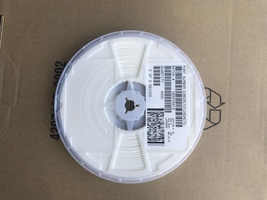 C0603C101J5GACTU 100pF 50V C0G/NP0 Condensatore Ceramico 0603 5% Tolleranza Alta Stabilità Ultra-Basso ESR e Confezione a Nastro e Rullo per Circuiti ad Alta Frequenza