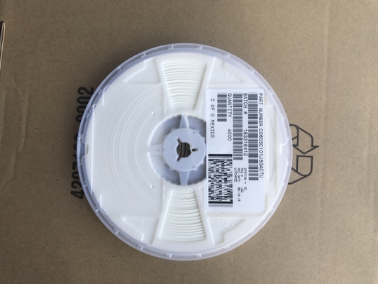 C0603C101J5GACTU 100pF 50V C0G/NP0 Condensatore Ceramico 0603 5% Tolleranza Alta Stabilità Ultra-Basso ESR e Confezione a Nastro e Rullo per Circuiti ad Alta Frequenza