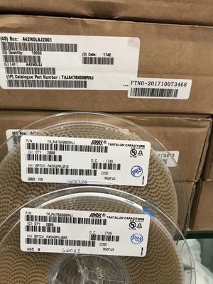 TAJA475K010RNJ 4.7μF 10V Tantalum Capacitor 10% Tol 1310 Case Low ESR Alta affidabilità AEC-Q200 Qualified Wide Temp Range per applicazioni automobilistiche e industriali
