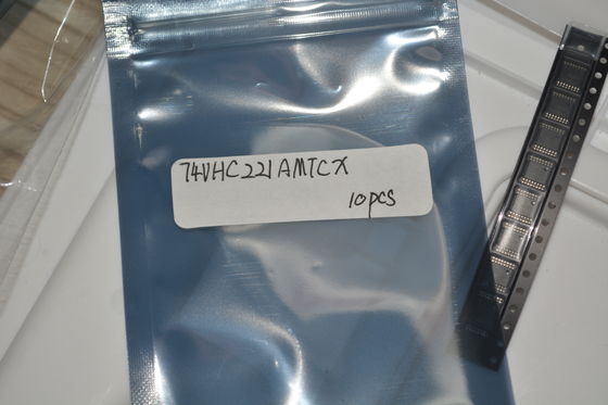 74VHC221AMTCX Multivibratore Monostabile Doppio con Funzionamento 2-5.5V Ingressi 5.5V-Tolleranti Uscita Drive 25mA <10ns Larghezza Impulso Funzione Reset Basso Consumo Energetico e Package TSSOP-16