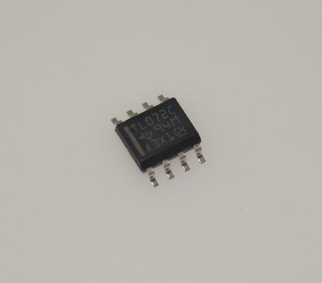TL072CDR Low-Noise JFET-Input Op Amp with 3MHz Bandwidth 13V/µs Slew Rate ±18V Supply Low Input Bias High Input Impedance 0°C to 70°C Range and SOIC-8 Package for Audio & Precision Applications