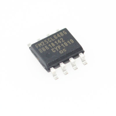 FM25CL64B-GTR 64Kb Serial F-RAM con 20MHz SPI No-Delay Writes 10^14 Endurance 151 anni di conservazione dei dati 2.0-3.6V Operazione da -40°C a +85°C e piccolo pacchetto SOIC