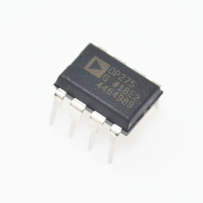 OP275GPZ Amplificatore Operazionale Audio rinomato con miscela Bipolare/JFET, Larghezza di banda 5MHz, Slew Rate 22V/µs, Basso rumore 6nV/√Hz, Alta corrente di pilotaggio 10mA, Gamma ±4 a ±22V e Package DIP-8/SOIC-8