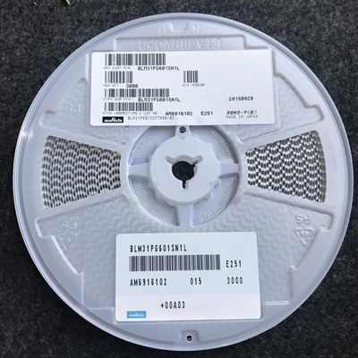 BLM31PG601SN1L Induttore di potenza 600V/3A con bassa DCR di 16mΩ, elevata corrente, soppressione del rumore superiore, ampio intervallo da -55°C a +150°C, grado AEC-Q200 Grado 1, materiale avanzato stabile per uso automobilistico e industriale