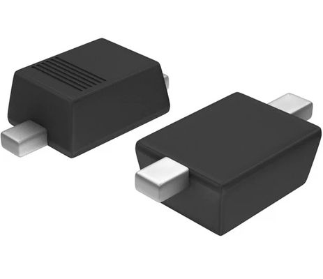 Diodo di commutazione ad alta velocità 1N4148WS con tensione nominale di 100V, corrente di 150mA, capacità ultra-bassa di 2pF, recupero di 4ns, package miniaturizzato SOD-323, qualificato AEC-Q101 per applicazioni automobilistiche e generiche