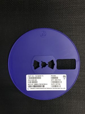 Diodo di commutazione ad alta velocità 1N4148WS con tensione nominale di 100V, corrente di 150mA, capacità ultra-bassa di 2pF, recupero di 4ns, package miniaturizzato SOD-323, qualificato AEC-Q101 per applicazioni automobilistiche e generiche