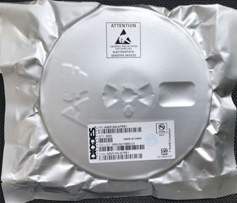 AZ431AN-ATRE1 Regolatore Shunt 2.5-36V con Precisione ±0.5% 100mA Sink Bassa Impedenza SOT-23-3 -40°C a +105°C AEC-Q100 Nastro & Rullo