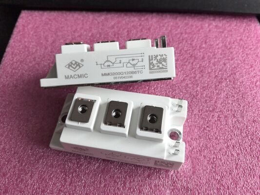 MMG200Q120B6TC 1200V 200A SiC Half-Bridge Module Low Rds ((on) Fast Switching High Frequency High Temp Operation Low Loss Industrial Grade Per PV e UPS