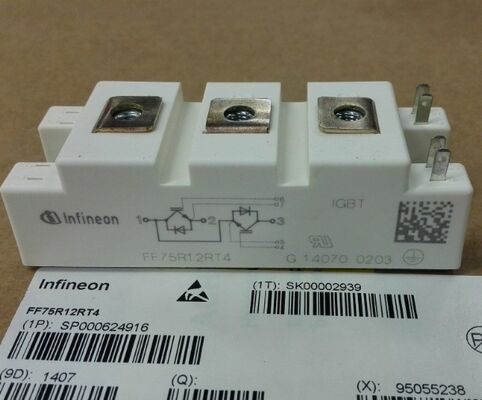 FF75R12RT4 Modulo IGBT 1200V 75A Bassa Vce(sat) Elevata Robustezza ai Cortocircuiti Basse Perdite di Commutazione Alto Isolamento Per Azionamenti Industriali e Inverter UPS