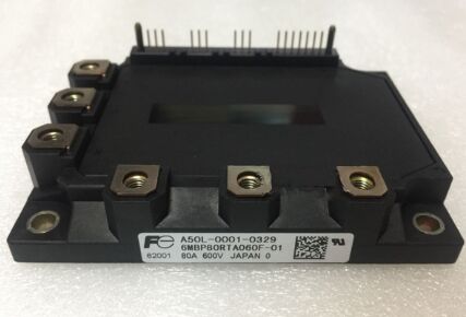6MBP80RTA060F-01 600V 80A IPM Modulo IGBT integrati e driver HVIC Basse perdite Alta affidabilità Protezione integrata Compatto pacchetto DIP per motori e UPS