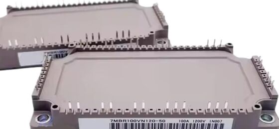 7MBR100VN120-50 1200V 100A PIM Modulo Rettificatore integrato e inverter a bassa perdita Isolamento elevato NTC integrato Pacchetto compatto per motori industriali e UPS